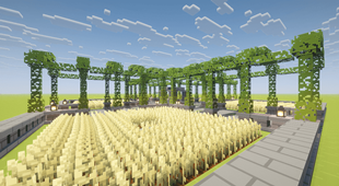 A Build of a Greek-Inspired Garden/Farm