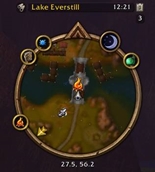 Campfires on minimap