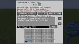 Teleporter GUI