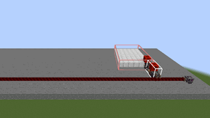 Gantry carriage moving a Sable sublevel