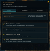 Chat & emotes