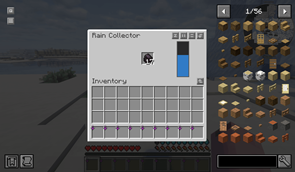 Rain Collector Interface