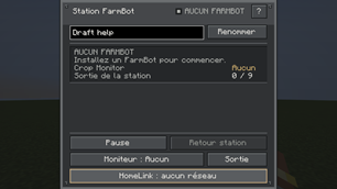 FarmBot Station screen