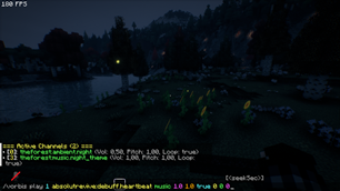 Info and writing play command