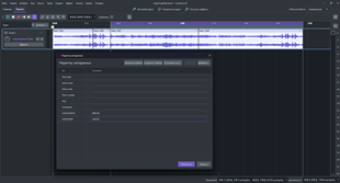 Example of adding metadata tags for loops in Audacity