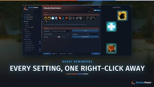 Ready Reminders: Every Setting, One Right-Click Away