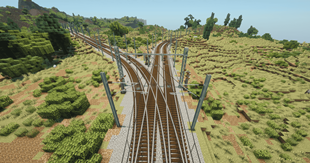 Dual electrified line spliting