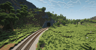 Dual line with tunnel
