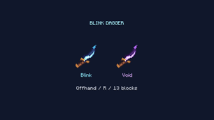 Blink and Void Blink Daggers - Minecraft 1.21.1