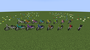 16 Color Bikes