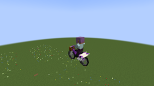 Bike with Glider Upgrade (Featherfall)