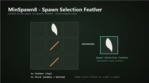 Spawn Selection Feather recipe