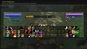 Unit frames and action bars