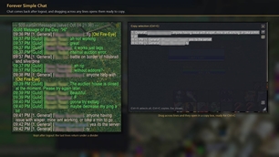 Saved chat and copying