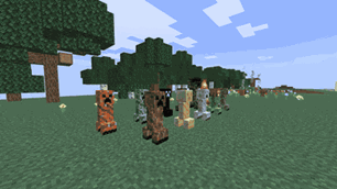 Creeper line-up (GIF)