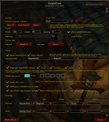 Full yet compact config page