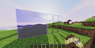 I tried make clear glass