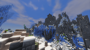 A Snowy Forsaken Castle