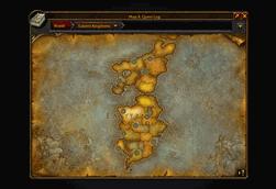 Dungeon entrances on the map, nameplates, and the junk coin in your bags.