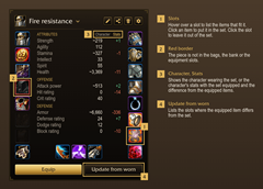 Stats view
