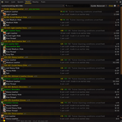 Professions: skill-up guide with materials and trainers