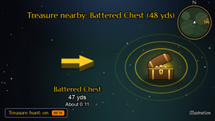 Treasure hunt, beta (illustration)