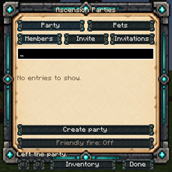 Party Menu