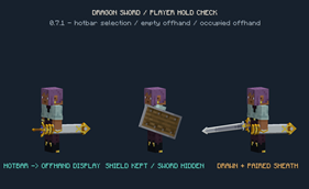 Dragon Sword Reid — blade and sheath poses