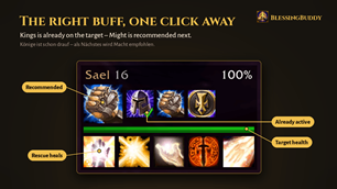 The right buff, one click away