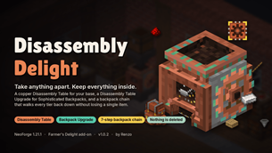 Disassembly Delight: break it down, keep what's inside
