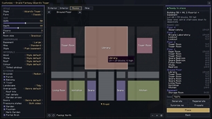 Room plan of every floor