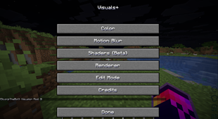 Visuals+ Config