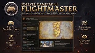 Forever Gamepad UI: Flightmaster