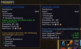 Item Comparison