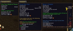 Weapon Comparison
