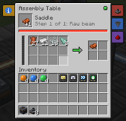 Assembly Table Screen