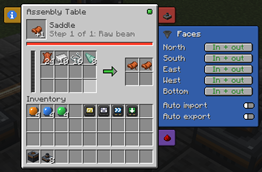 Assembly Table Screen with Faces