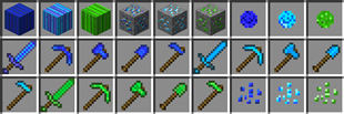 Blue and Green