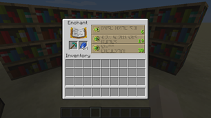 It's Lapis, in an Enchanting Table :)