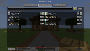 Choose storage for each project