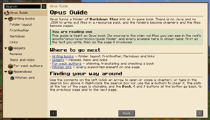 Opus Guide index