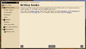 Writing Books