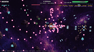 Arcade, late in a run