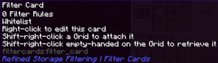 Filter Card Tooltip