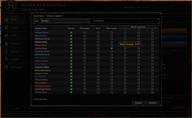 Boss Kill confirmation window