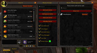 Retail Ignore Items