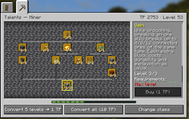 Talents - Miner