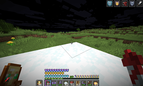In Powder Snow With The Resource Pack On