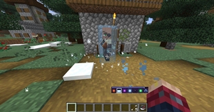 I CAST FROZEN BLOCK