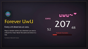 Every crit deserves an uwu